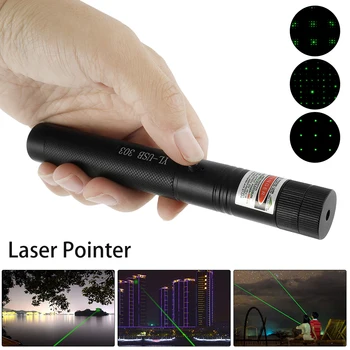 Roheline Laser Pen 532nm Suure Võimsusega Punased Laserid Osuti Vaatepilt Võimas Lazer Pen 8000 meetri Reguleeritav Võimas taskulamp olight