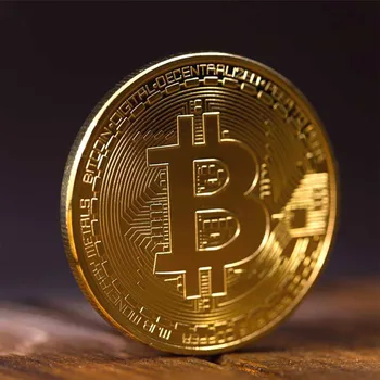 BTC Bitcoin, mille Puhul Kingitus Füüsilise Metalli Antiik Imitatsioon hõbemündid BITCoin Kunsti Kogumine kullatud Füüsilise Bitcoins