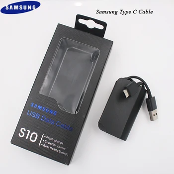 Originaal USB-C Kaabel Samsung S10 S9 3A Kiire Laadimine USB Type-C-Laadija ja Data Juhe Galaxy A90 A80 A51 A71 Lisa 10 8 9 pro