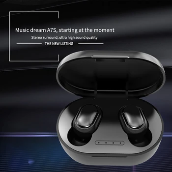 E7S TWS Kõrvaklapid, In-ear Kõrvaklappide Mini Wireless Bluetooth-ühilduva Peakomplekti Nuppu Binaural HD Kõne LED Elektriline Ekraan