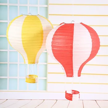 30cm Hot Air Balloon Raamatu Lantern Lae Valguse Varju Magamistuba Lõbus Lamp Decor Laterna Teenetemärkide Osapooltele