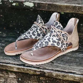 2020 Naiste Sandaalid Leopard Printida Suve Kingad Naistele Suured Andals Korter Naiste Sandaalid Naiste Suve Kingad Sandaalid босоножки