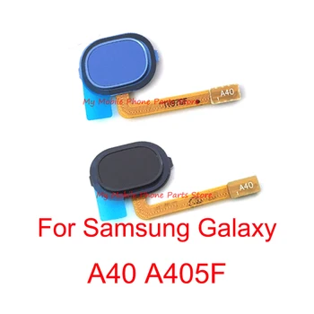 Touch ID Fingerprint Sensor Tagasi Home Nuppu Menu Klahvi Flex Kaabel Samsung Galaxy A40 A405 A405F Varuosad