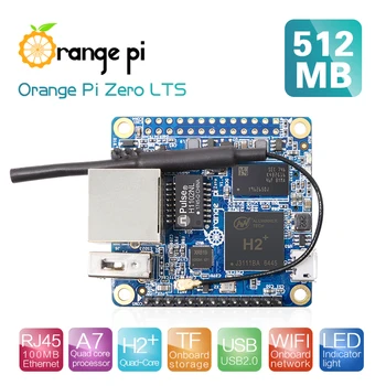 Oranž Pi Null LTS 512MB+OTG Toide+Valge Juhul ,H2+ Quad Core Avatud Lähtekoodiga Ühe Juhatuse