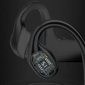 Luu Juhtivus Peakomplekt TWS Traadita Bluetooth-5.0 Ole In-Ear Stereo Muusika Earbuds Bendable Sport Veekindlad Kõrvaklapid koos Mikrofoniga