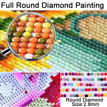 Täielik Square Puurida 5D DIY Diamond Maal 