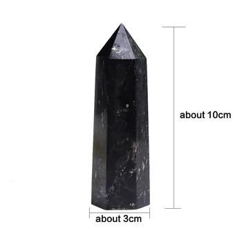Looduslik Ilutulestik kivi Crystal Samba Quartz Crystal Healing Punkti Vaimu Fengshui Kodu Kaunistamiseks Gem Käsitöö 10x3cm