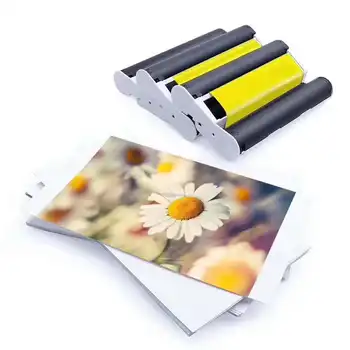Canon Selphy Värvi Tindiga Paber-Set Compact Photo Printer CP1200 CP1300 CP910 CP900 3tk tindikassett KP 108IN KP-36IN