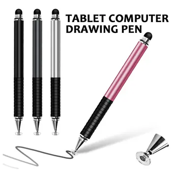 Stylus pen sobib Iphone, Android-tablett arvuti, mobiiltelefoni smart pliiatsi joonistus pliiatsi 2 in 1 mahtuvuslik puutetundlik pliiats