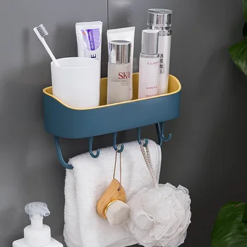 Meik organizerStorage makeupPunch-tasuta tualett-rack, vannituba, hammas -, köögi-ja majapidamis-paste ladustamise rack, tualett ladustamine