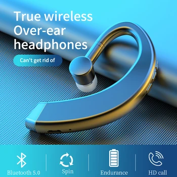 Uus Bluetooth Kõrvaklapid Ühe Kõrva HiFi Wireless Headset Koos Mic Sport Earbuds Handsfree Stereo Heli Kõrvaklappide Jaoks Kõik Telefonid