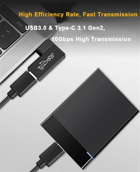 90 Kraadi USB3.0 Mees-Tüüpi-C-d Female Adapter USB-A-USB3.1 Gen 2 10Gbps Converter For SAMSUNG XIAOMI HUAWEI PC, Sülearvuti, Tablett