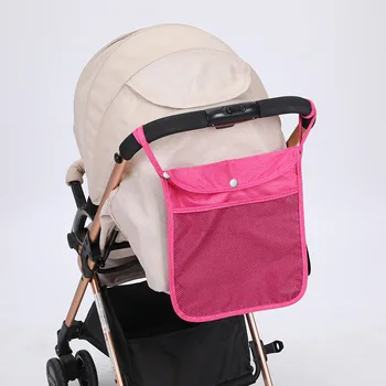Baby jalutuskäru tarvikud rippus kott jalutuskäru tagasi rippus kott välja ladustamise kott, 4 värvi