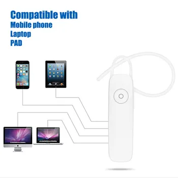 M165 Mini Bluetooth Kõrvaklapid Stereo, Bass Bluetooth Peakomplekt, Handsfree Kõrvaklapid Juhtmevabad Kõrvaklapid Koos Mic Kõik Älypuhelimia