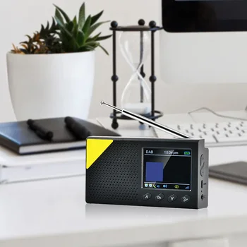Mini Kaasaskantav Tasku LCD Digital FM-Raadio-Speaker-USB-MP3-Mängija Eakate Kõrge Kvaliteediga Uusi DAB/DAB+ Digitaalne Raadio