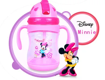 Disney Miki-Minni Lumi Valge Seeria Laste veekeetja Õled veekeetja Cartoon paari joomine toruga Poiss, tüdruk Teada, et juua tass