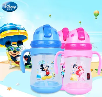 Disney Miki-Minni Lumi Valge Seeria Laste veekeetja Õled veekeetja Cartoon paari joomine toruga Poiss, tüdruk Teada, et juua tass