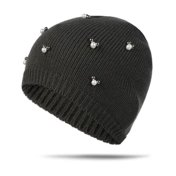 2020. aasta Uus Mood Naiste Talvine Müts Sooja Kududa Mütsid Beanies Skullies Naiste Tüdrukud Pom Pom Kork Rhinestone Teemant