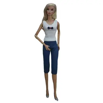 1/6 BJD Riided Fashion Doll Varustus Barbie Kleit, Mantel, Jakk, Särk Tank Top, Seelik, Püksid Püksid 11.5