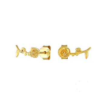 CRMYA Silver Gold Filled Armas Romantiline Lille Kõrvarõngad Naistele korea Kuld Ehteid Hulgimüük
