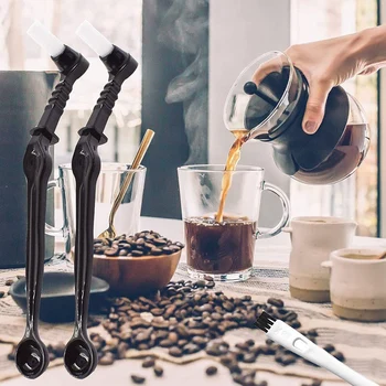 Kohvi Harja sarja Professionaalne Espresso-Harja Komplekt ,Puidust Kohviveski Puhastus Harja ja Nailon Espresso Pintsel