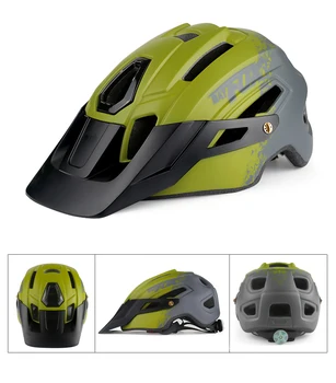 Jalgrattasõit Kiiver MTB Ultralight Jalgratta Kiiver Suure tihedusega EPS Tee Mountain bike Helmet, saba kerge pvt-fox, Suurus 58-61cm