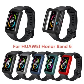 Kõva PC Kaitsva puhul Huawei Honor Band 6 Smart Watch Protector Shell katteraam Kaitseraua eest Honor Band 6 Juhul Tarvikud