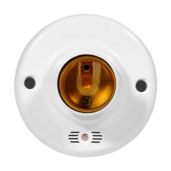 1tk heli ja tulede lüliti lamp omanik koridori induktsiooni viivitus kodu heli kontrolli lüliti, E27