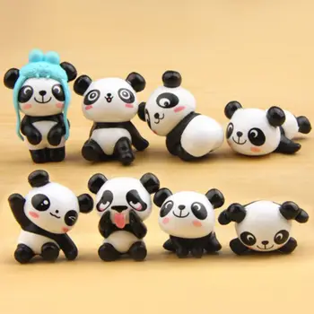 2pcs/set Panda Külmkapp Magnet Naljakas Loomade Mänguasi Joonis Külmik Kleebis Sõnum Omanikule Home Decor Juhuslik praktiline