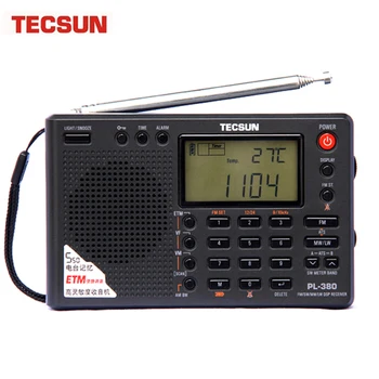 Tecsun PL-380 DSP PLL FM, MW, LW / SW Digital Stereo Raadio-Maailma-Bänd Vastuvõtja Raadio Kaasaskantav Täielik Bänd Stereo Väike Raadio