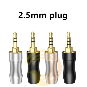 2,5 mm ja 3,5 mm 4.4 mm kõrvaklappide pistik tasakaalu plug 1tk