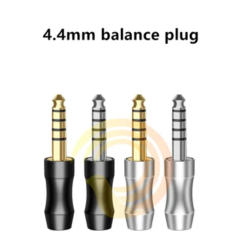 2,5 mm ja 3,5 mm 4.4 mm kõrvaklappide pistik tasakaalu plug 1tk