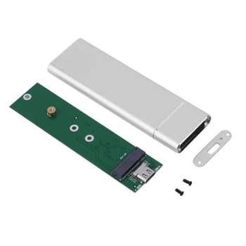 M. 2 NGFF USB-C Kõvaketta Ruum Juhul SSD Kõvaketta Karp USB Type-C USB 3.1 NVME PCIE HDD Ruum Jaoks 2230/2242/2260/2280