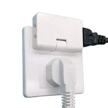 Pööratav Pesa Converter on Üks Kolmest 180 Kraadi Laiendamine Plug Multi pistik Mini Slim Traadita Outlet Adapter, Kerge, Mugav
