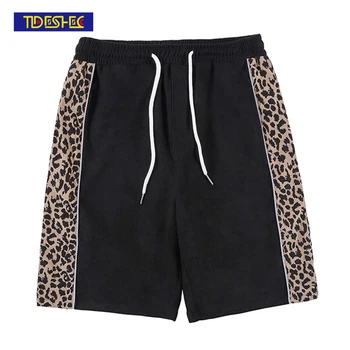 2021 Meeste Suvel Leopard Printida kummipaelaga Sweatpants Casual Fashion Püksid Kõrge Kvaliteediga Spordi Püksid Püksid, Põhjad Riided