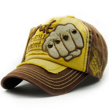 Mood Väljas Ühise Põllumajanduspoliitika Reguleeritav Puuvillane Müts Snapback Needid Vintage Hip-Hop Ühise Põllumajanduspoliitika Punk Stiilis Meeste Ja Naiste Baseball Cap 6 Värvi