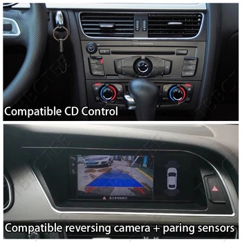 Android 10 Traadita CarPlay 6+64GB Audi A4 A5 B8 8K 2008~2016 Auto Multimeedia Mängija MMI 2G-3G-GPS-Navigation Stereo, WiFi, BT