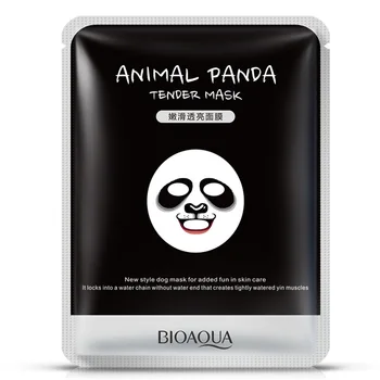 Lambanahast / Panda / Koer / Tiger Skin Care Niisutav Mask, Looma näos, 1TK