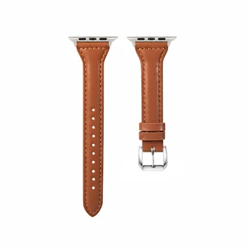 Smart Watch Rihm Apple Watch Band 40mm 44mm 38mm 42mm Seeria SE 654321 Naine Nahast Watch Band