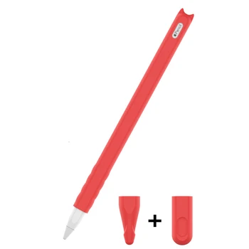 Pen Case Pehmest Silikoonist Ümbris kaitsekork riikliku rakendusasutuse Kate Nippi No-Slip-Touch Pen Pliiatsiga Katta Omaniku Apple Pliiats 2. Põlvkond