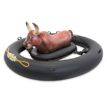 Intex Inflatabull Bull-Ratsutamine Täispuhutav Kauboi Bassein Lake Lõbus Float