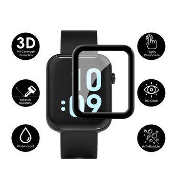 Eest TicWatch PIKKUS Sport Smart Watch Täieliku, mis Hõlmab 3D Kaardus Katmine Pehme PMMA PET-Kile Ekraani Kaitsekile (Ei ole Karastatud Klaas)