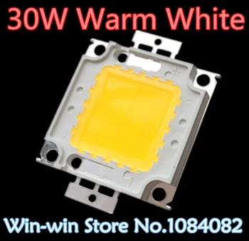 1tk 30w led chip 30w soe valge led kiip Integreeritud Suure Võimsusega Lamp Rant Soe Valge 900mA 32-34V 2400-2700LM 24*40mil