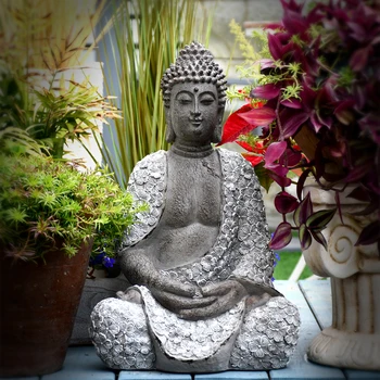Aia Kaunistamiseks Hoovis Hiina Stiilis Klassikalised Zen Buda Ornament Kodu Kaunistamiseks Vaik Käsitöö Rõdu Ülemisel Korrusel Paigutus
