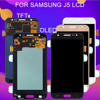 Catteny Edendamine J5 Ekraaniga Samsung Galaxy J5 Lcd J500 Ekraan Touch Digitizer J500F J500M Assamblee Vahendid