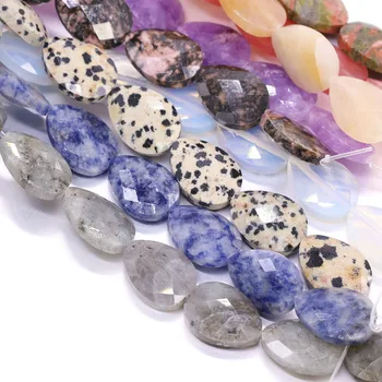 Looduslikust Kivist Rant Waterdrop Lihvitud Laiali Crystal Väravad Opaal Profileerimine Kivi, Võlu Ehted Tegemise Kaelakee, Käevõru Kingitus