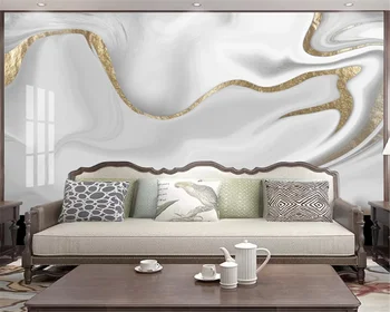 Beibehang de papel parede Kohandatud kaasaegse dekoratiivset maali tumehall lihtne marmor mustriga tausta tapeet