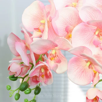 Orhidee Kimp Tõetruu Võltsitud Lill Pool Festival Asjade Retro Õlimaal Mõttes Home Hotel Pulmad Tabel Õie Kaunistamiseks