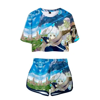 Et Kord, kui ma Sain jksk Lima Cosplay Kostüümid Naiste Anime Lühikese Varrukaga T-särk, lühikesed Püksid Tees Sport Sobib Töötab Komplekti