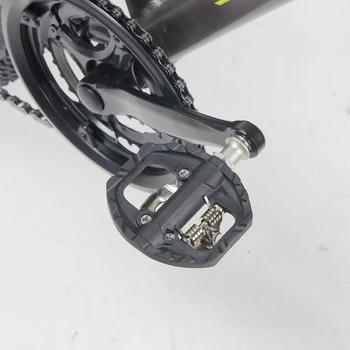 RACEWORKS SPD-A530 Mountain Bike Clipless Pedaalid Self-locking korter kahel eesmärgil Platvorm Adapterid Pedaali jaoks Shimano Spd Süsteemiga